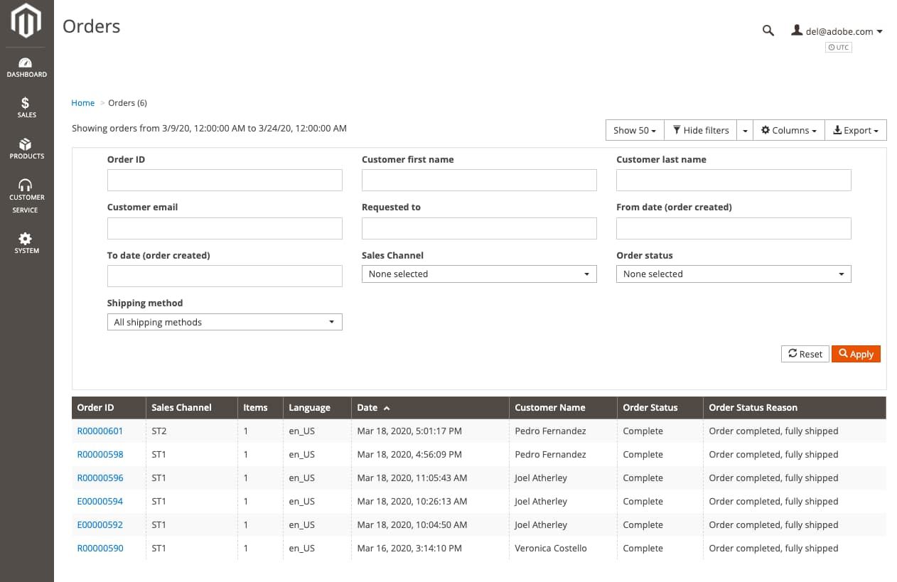 Magento OMS