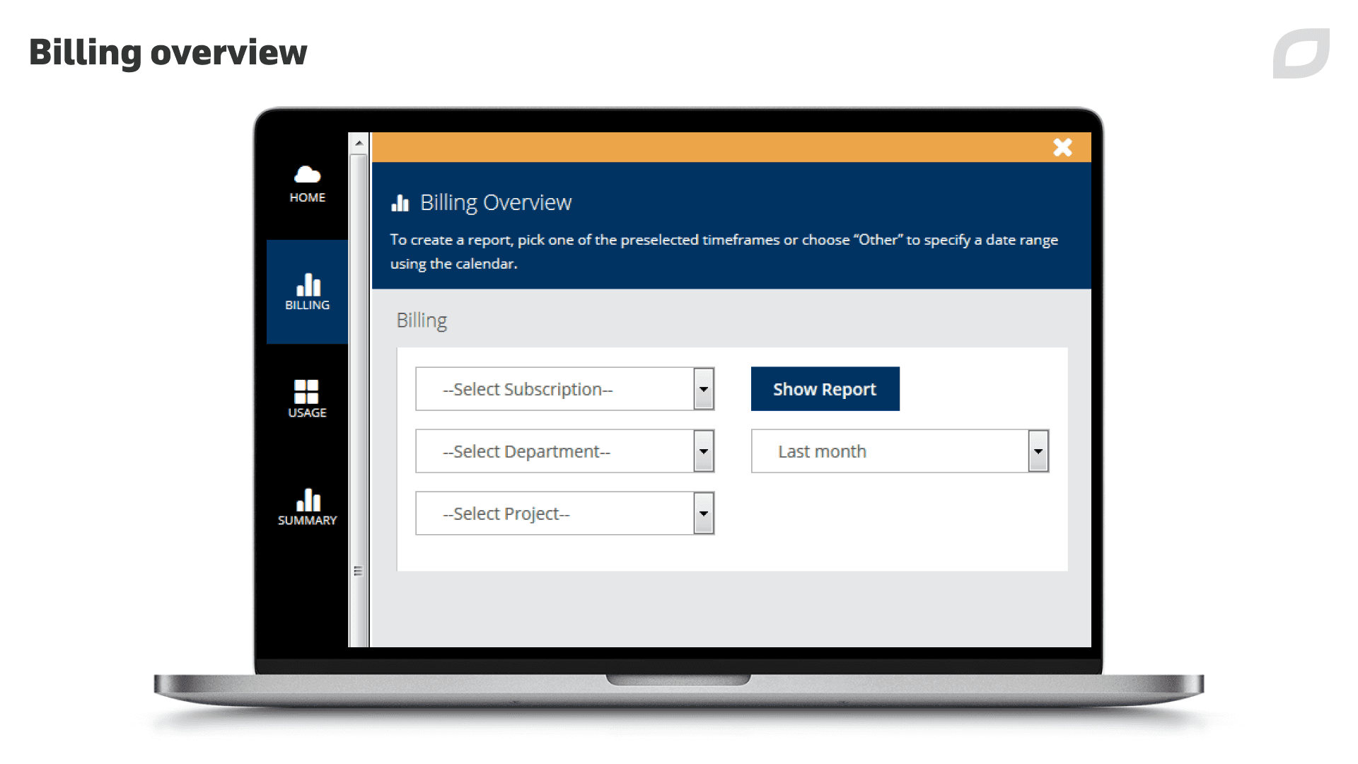 Billing overview