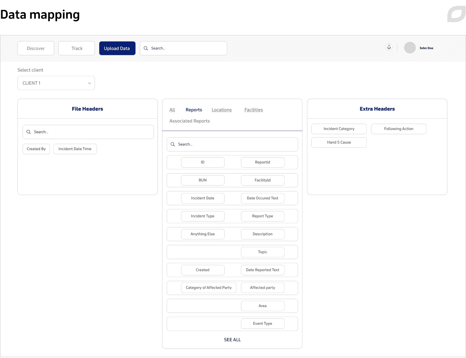 Data mapping